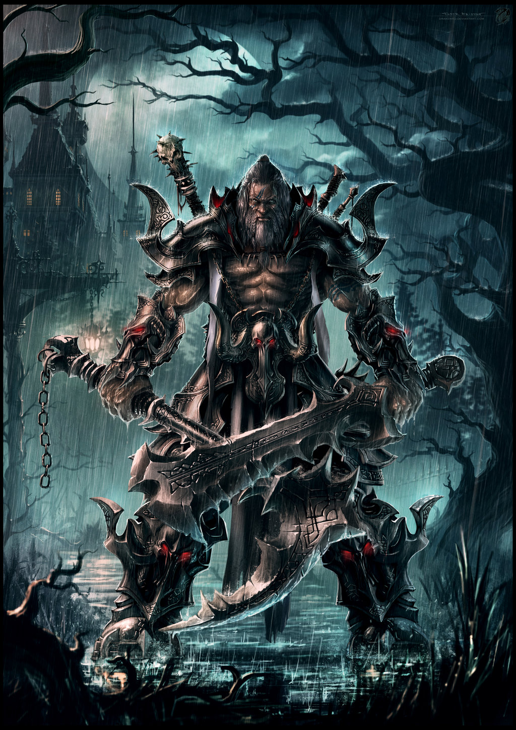 Barbarian - Reaper of Demon Souls - by draken4o.jpg